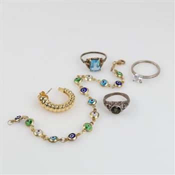 Sterling Silver Jewelry, 5 Pieces