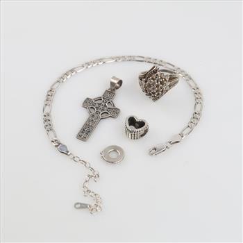 Sterling Silver Jewelry, 5 Pieces