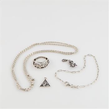 Sterling Silver Jewelry, 5 Pieces