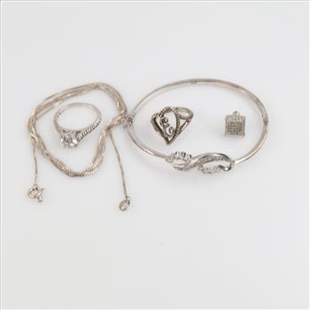Sterling Silver Jewelry, 5 Pieces
