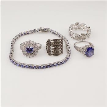 Sterling Silver Jewelry, 5 Pieces