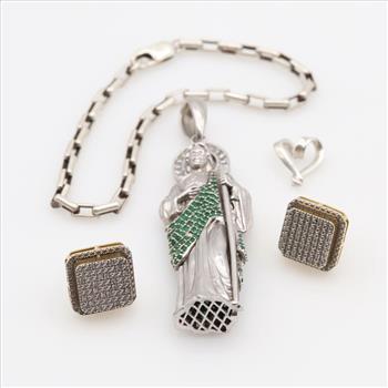 Sterling Silver Jewelry, 5 Pieces