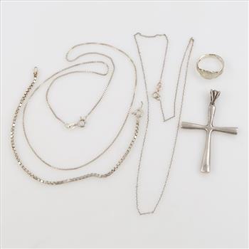Sterling Silver Jewelry, 5 Pieces