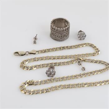 Sterling Silver Jewelry, 6 Pieces