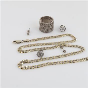 Sterling Silver Jewelry, 6 Pieces