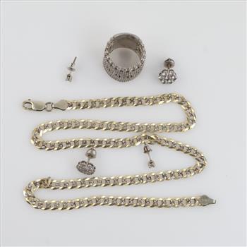 Sterling Silver Jewelry, 6 Pieces