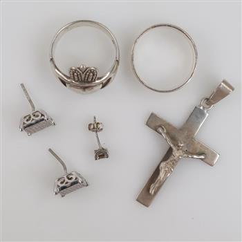 Sterling Silver Jewelry, 6 Pieces