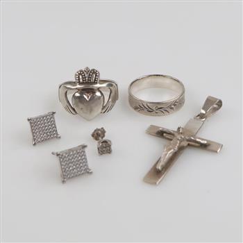 Sterling Silver Jewelry, 6 Pieces