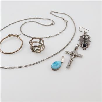 Sterling Silver Jewelry, 6 Pieces
