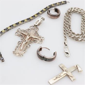 Sterling Silver Jewelry, 6 Pieces