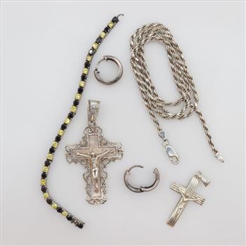 Sterling Silver Jewelry, 6 Pieces