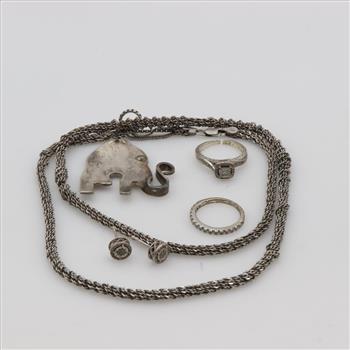 Sterling Silver Jewelry, 6 Pieces