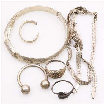 Sterling Silver Jewelry, 6 Pieces