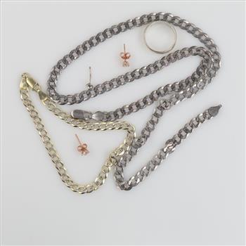 Sterling Silver Jewelry, 6 Pieces