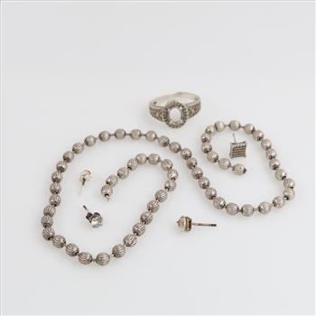 Sterling Silver Jewelry, 6 Pieces