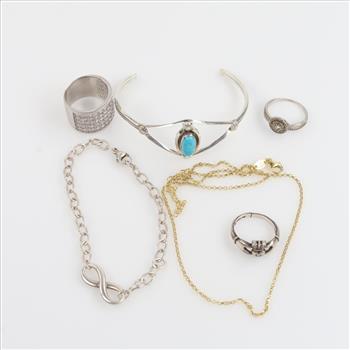 Sterling Silver Jewelry, 6 Pieces