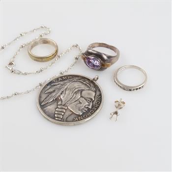 Sterling Silver Jewelry, 6 Pieces