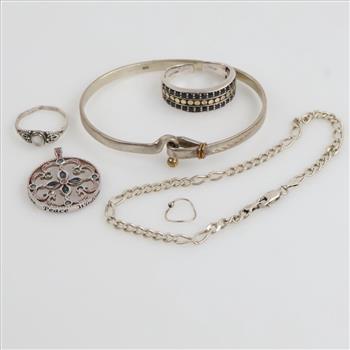 Sterling Silver Jewelry, 6 Pieces
