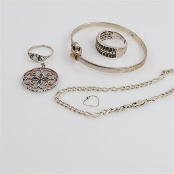 Sterling Silver Jewelry, 6 Pieces