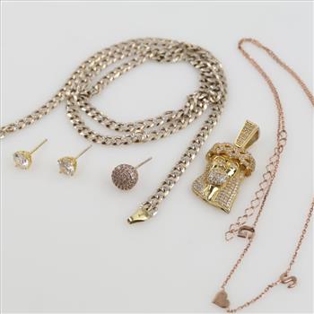 Sterling Silver Jewelry, 6 Pieces