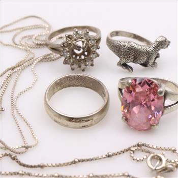 Sterling Silver Jewelry, 6 Pieces