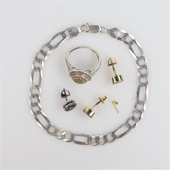 Sterling Silver Jewelry, 6 Pieces