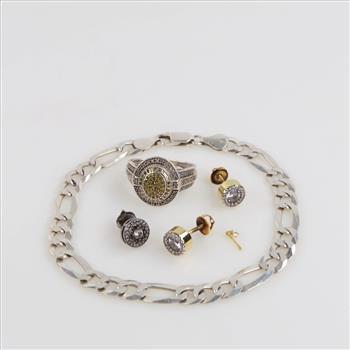 Sterling Silver Jewelry, 6 Pieces