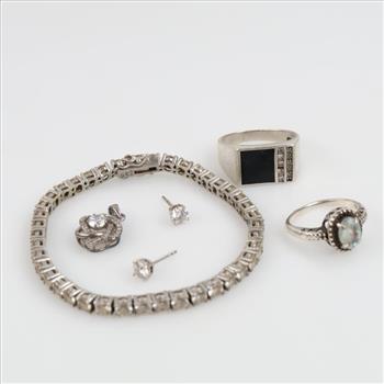 Sterling Silver Jewelry, 6 Pieces
