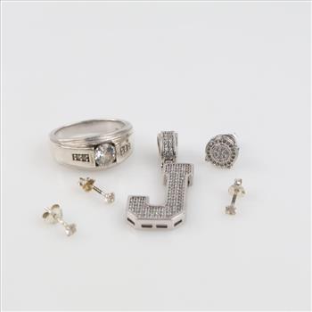 Sterling Silver Jewelry, 6 Pieces