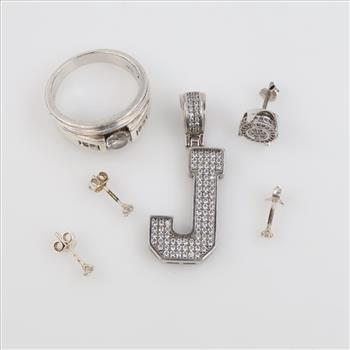 Sterling Silver Jewelry, 6 Pieces