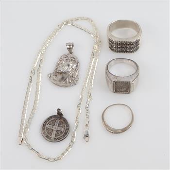 Sterling Silver Jewelry, 6 Pieces