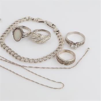 Sterling Silver Jewelry, 6 Pieces