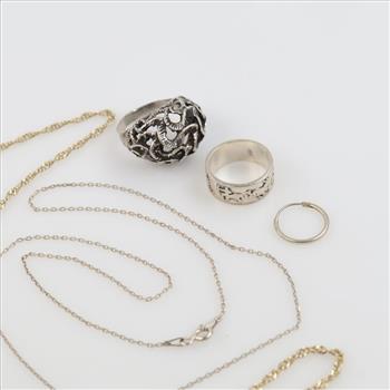 Sterling Silver Jewelry, 6 Pieces