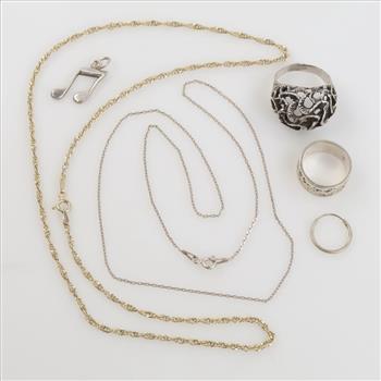 Sterling Silver Jewelry, 6 Pieces