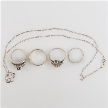 Sterling Silver Jewelry, 6 Pieces