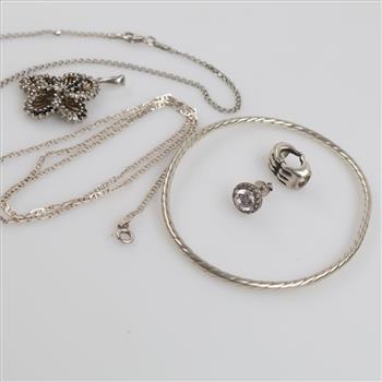 Sterling Silver Jewelry, 6 Pieces