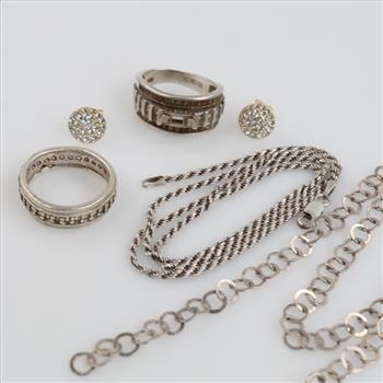 Sterling Silver Jewelry, 6 Pieces
