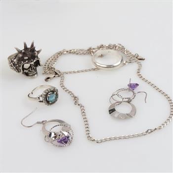 Sterling Silver Jewelry, 6 Pieces