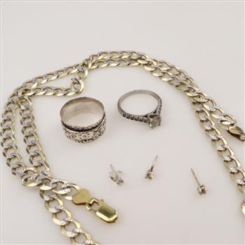 Sterling Silver Jewelry, 6 Pieces