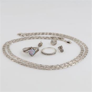 Sterling Silver Jewelry, 6 Pieces