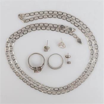 Sterling Silver Jewelry, 6 Pieces