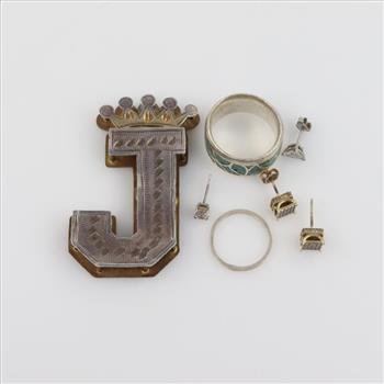 Sterling Silver Jewelry, 7 Pieces