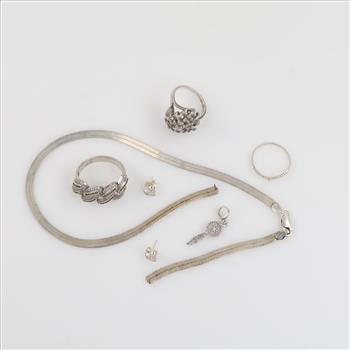 Sterling Silver Jewelry, 7 Pieces