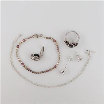 Sterling Silver Jewelry, 7 Pieces