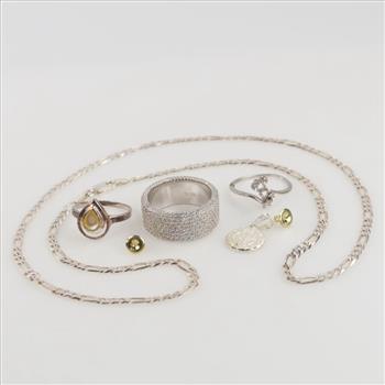 Sterling Silver Jewelry, 7 Pieces