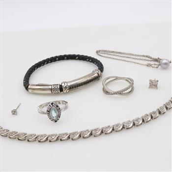 Sterling Silver Jewelry, 7 Pieces