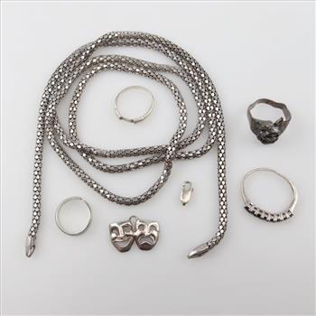 Sterling Silver Jewelry, 7 Pieces