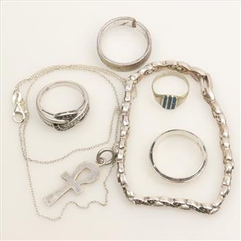 Sterling Silver Jewelry, 7 Pieces