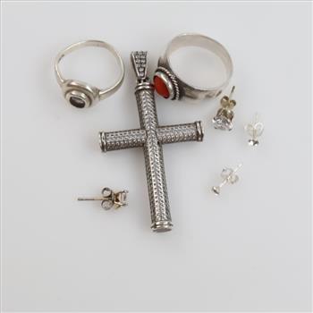 Sterling Silver Jewelry, 7 Pieces