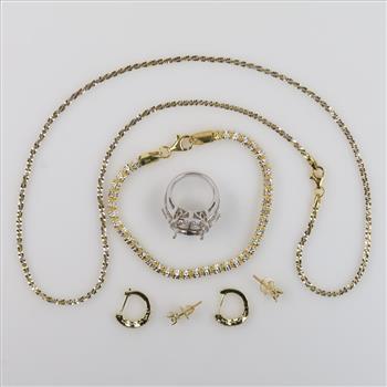 Sterling Silver Jewelry, 7 Pieces